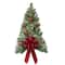 28" Pre-Lit Classic Wall Artificial Christmas Tree, Warm White LED Lights